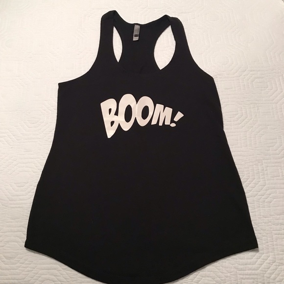 Next Level Apparel Tops - 💣 BOOM Graphic Tank Top